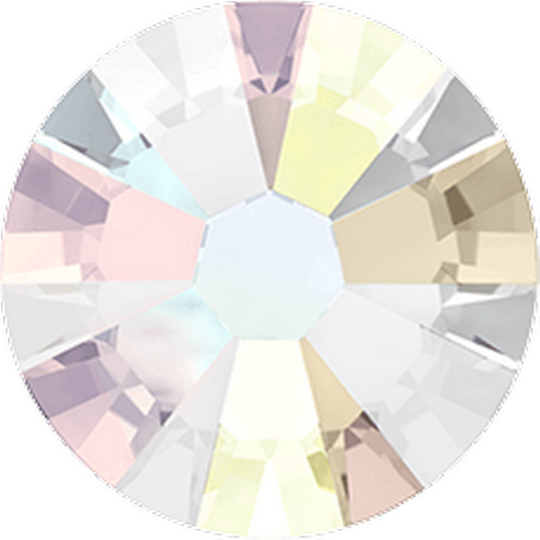 Small Size - Swarovski Flatback Crystal No Hotfix #2058-Crystal AB