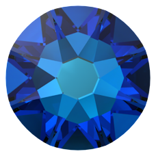 Clr#001MBLUE - Swarovski Flatback Crystal No Hotfix - Crystal Meridian Blue