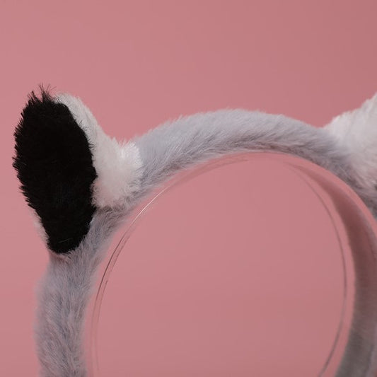 Festival Lemur Ear Headband and Tail Animal Headband