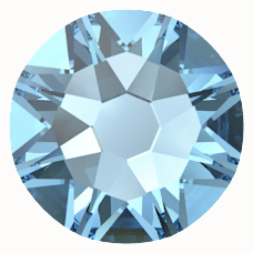 Clr#202 - Swarovski Flatback Crystal No Hotfix - Aquamarine