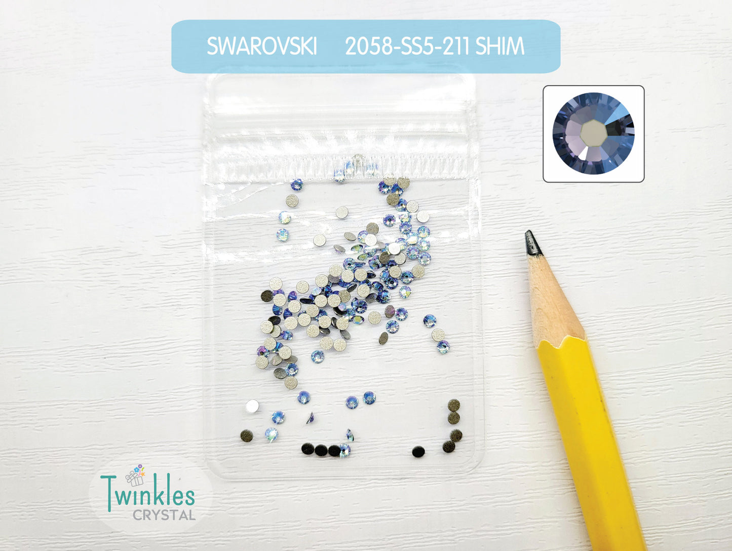 #2058-SS5 - Swarovski Flatback no Hotfix Crystal Picking Color - 144pcs