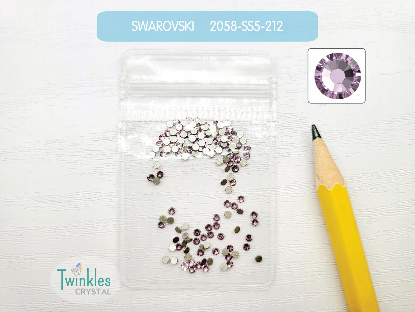 #2058-SS5 - Swarovski Flatback no Hotfix Crystal Picking Color - 144pcs