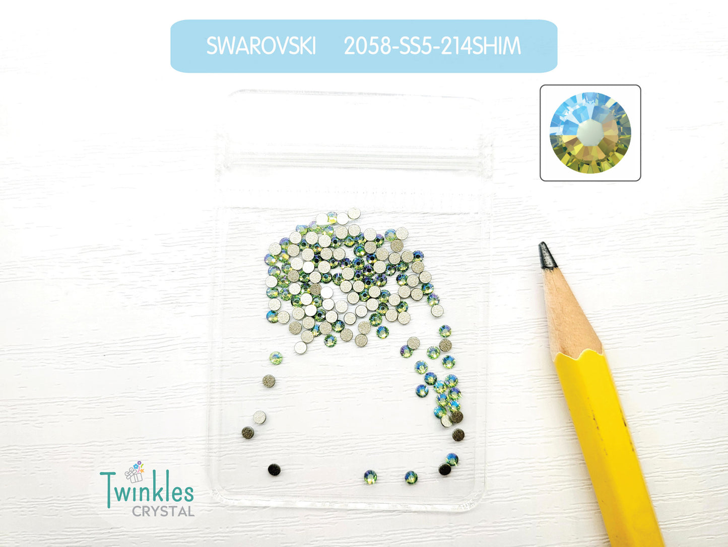 #2058-SS5 - Swarovski Flatback no Hotfix Crystal Picking Color - 144pcs