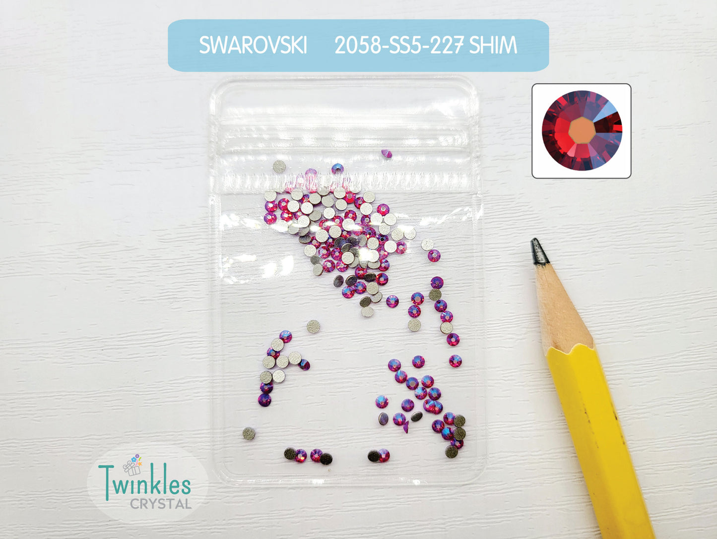 #2058-SS5 - Swarovski Flatback no Hotfix Crystal Picking Color - 144pcs