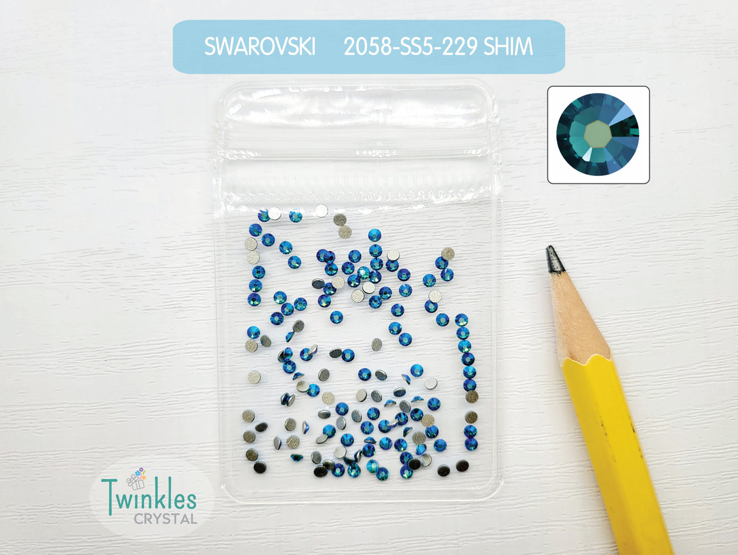 #2058-SS5 - Swarovski Flatback no Hotfix Crystal Picking Color - 144pcs