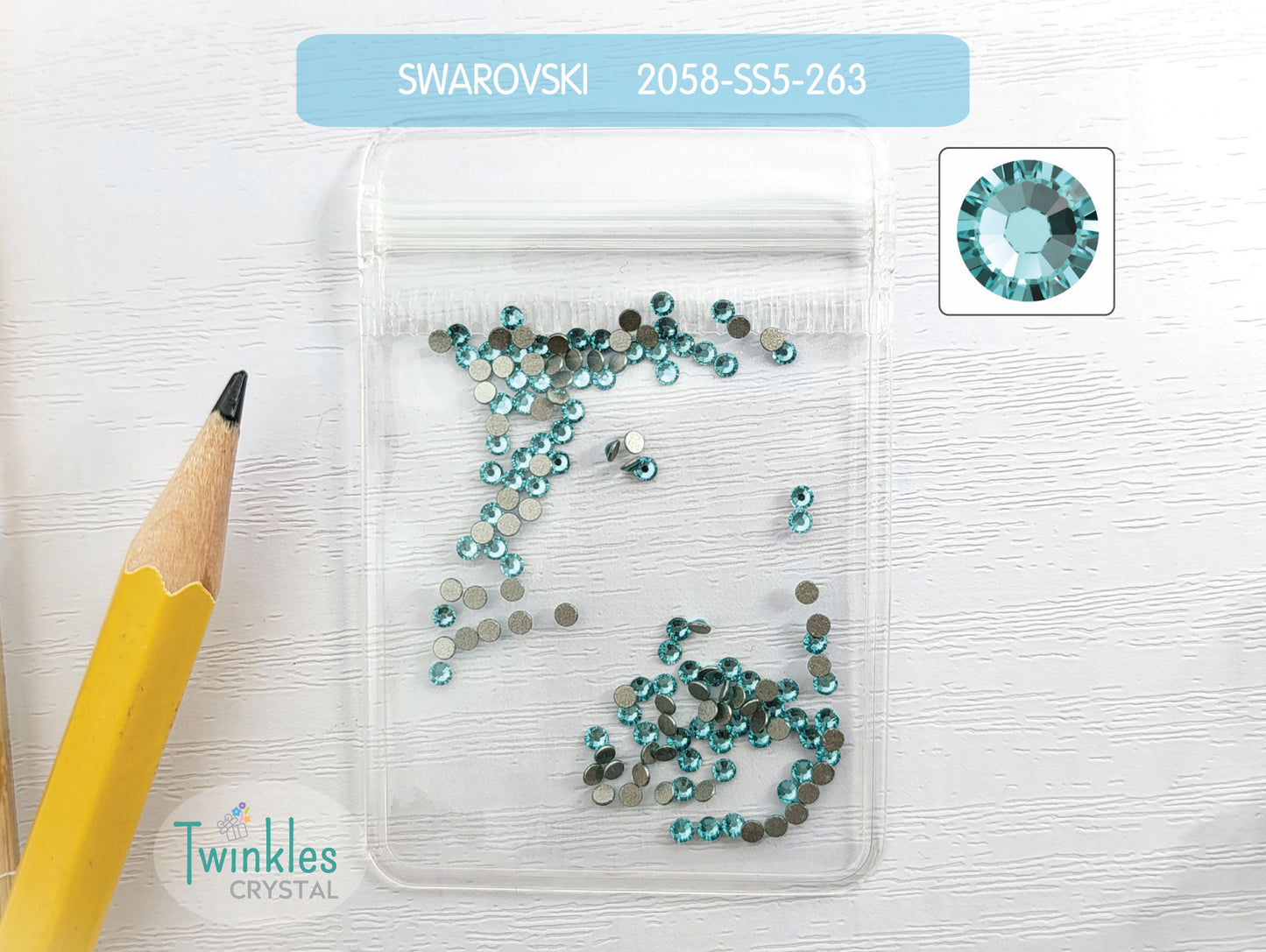 #2058-SS5 - Swarovski Flatback no Hotfix Crystal Picking Color - 144pcs