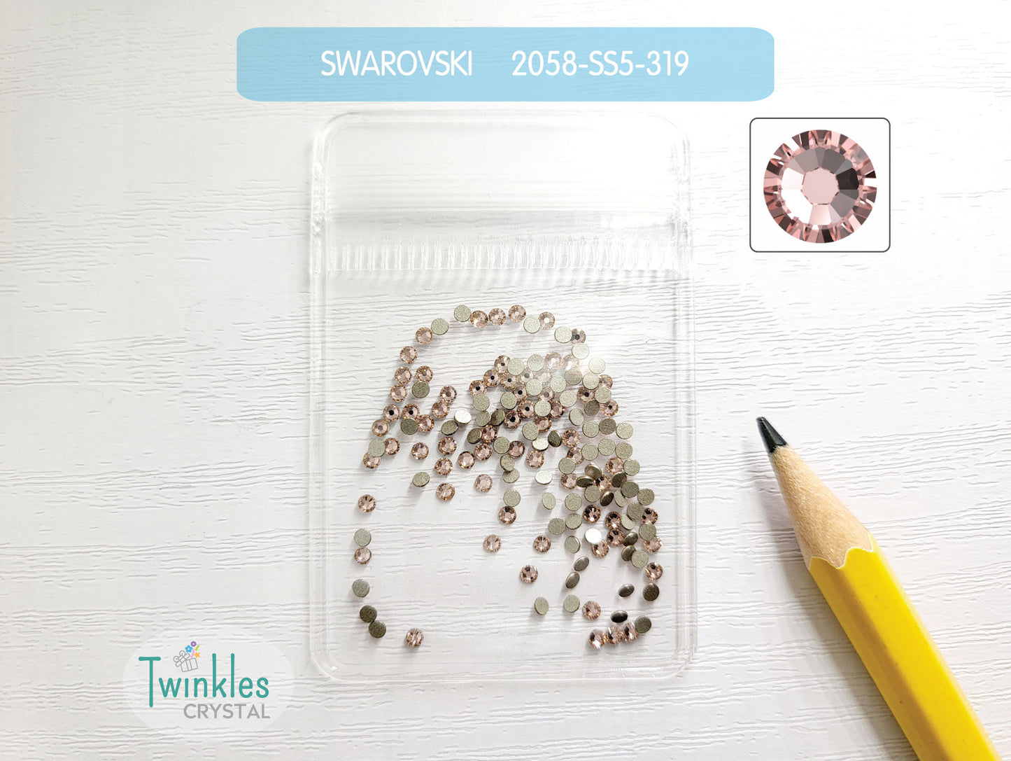 #2058-SS5 - Swarovski Flatback no Hotfix Crystal Picking Color - 144pcs