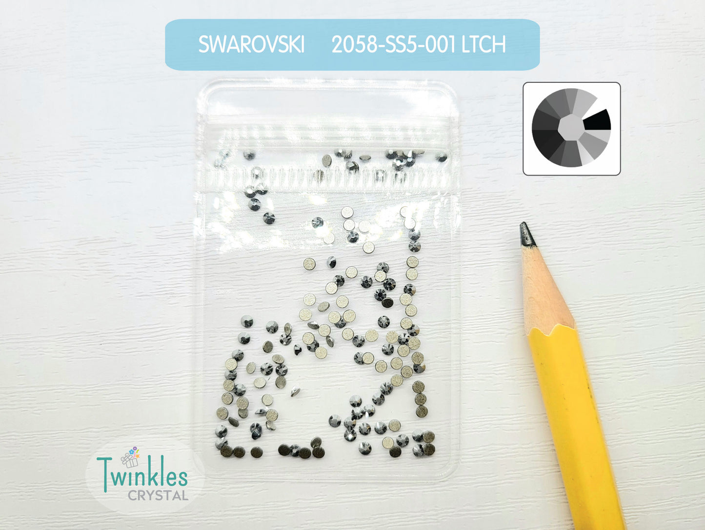 #2058-SS5 - Swarovski Flatback no Hotfix Crystal Picking Color - 144pcs