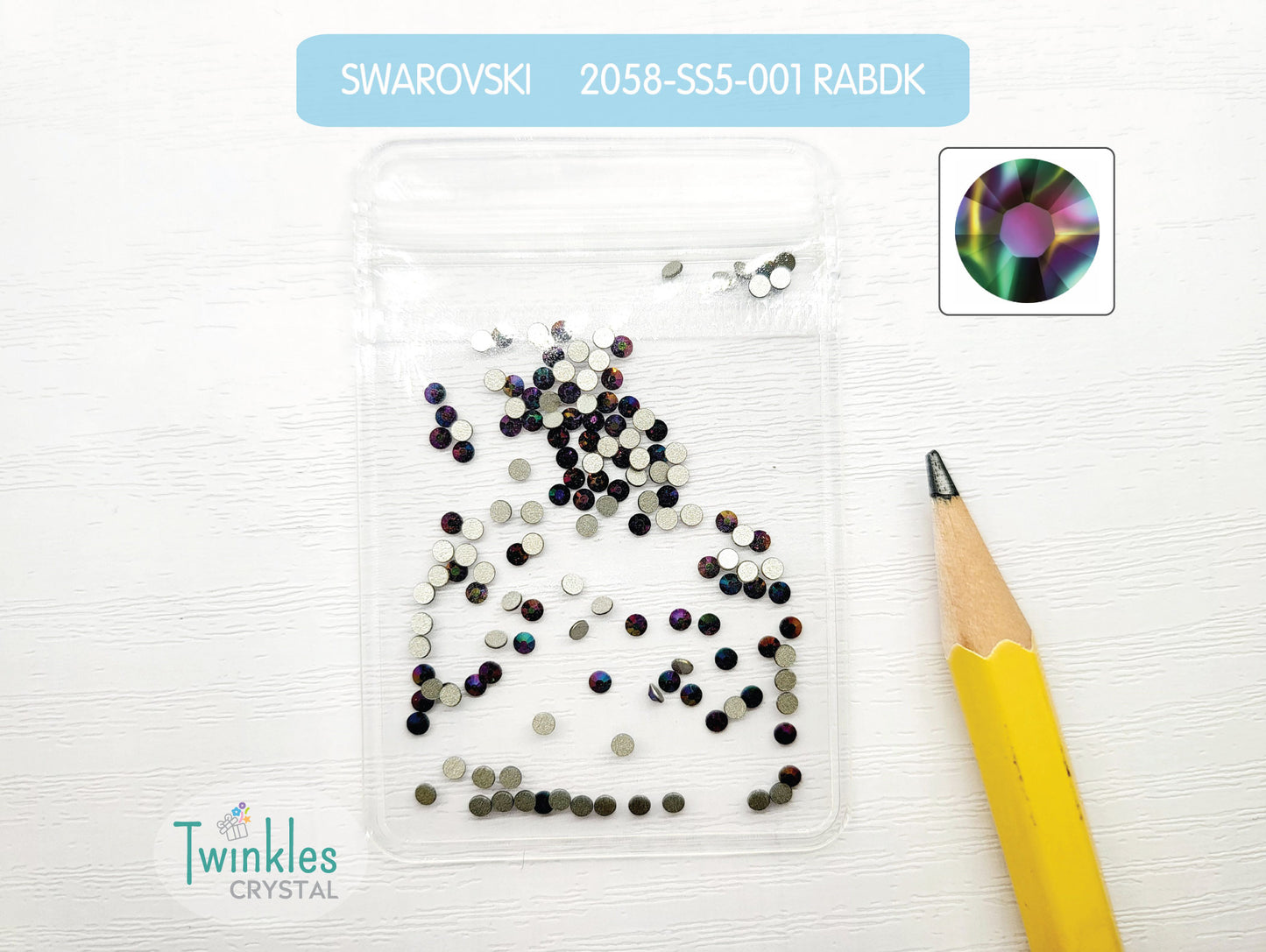 #2058-SS5 - Swarovski Flatback no Hotfix Crystal Picking Color - 144pcs