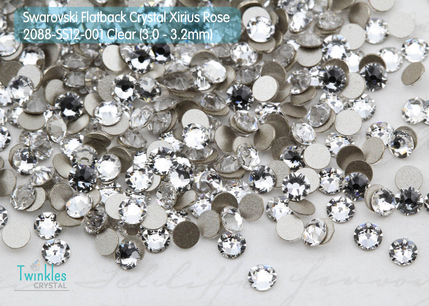 2088-SS16-001 - Swarovski Flatback Crystal No Hotfix