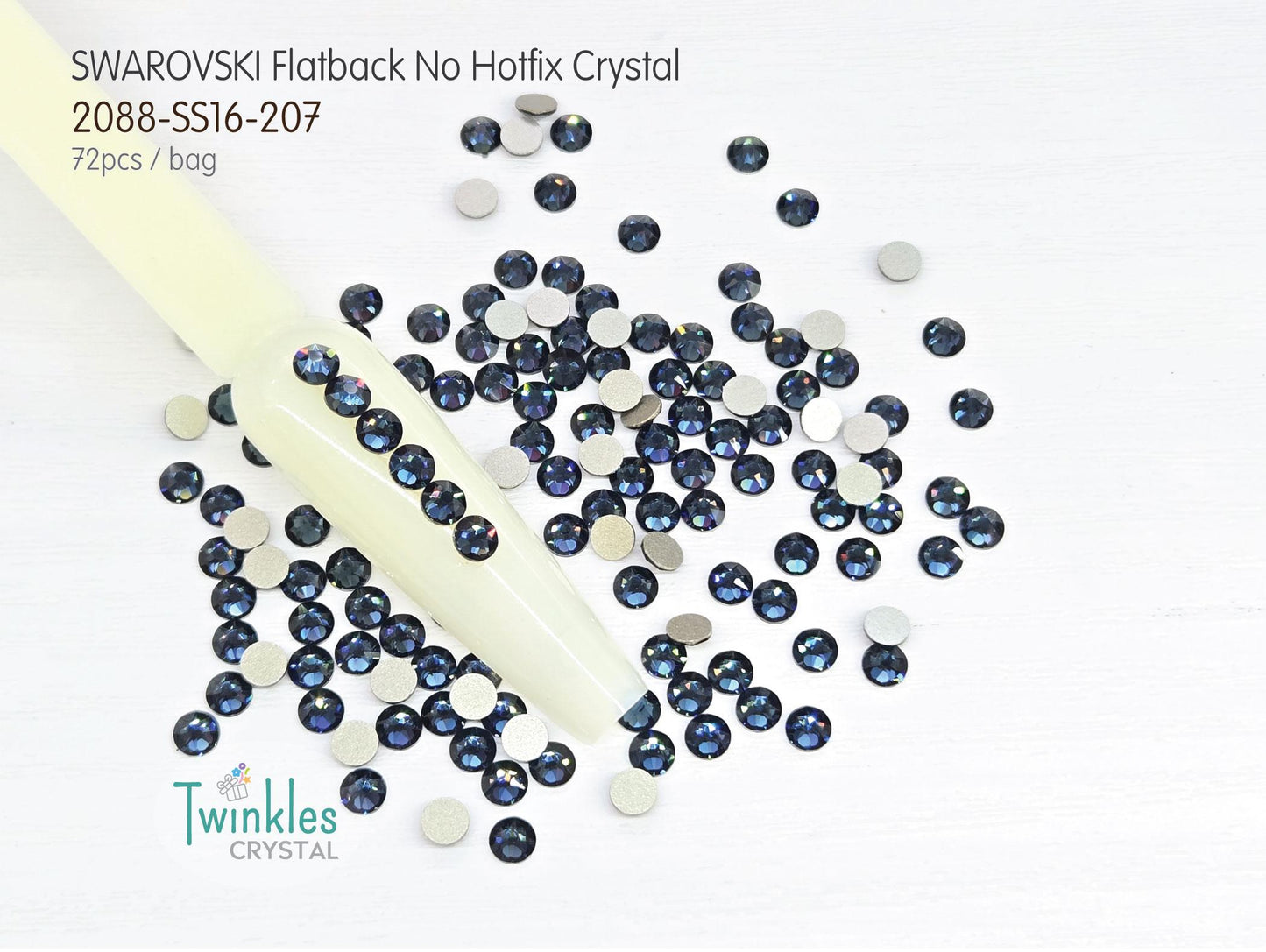 #2088-SS16 (3.8 - 4.0mm) - Swarovski Flatback no Hotfix Crystal - 144pcs
