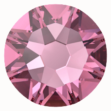Clr#209 - Swarovski Flatback Crystal No Hotfix - Rose