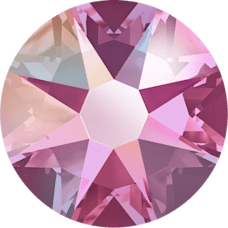 Clr#209AB- Swarovski Flatback Crystal No Hotfix - Rose AB