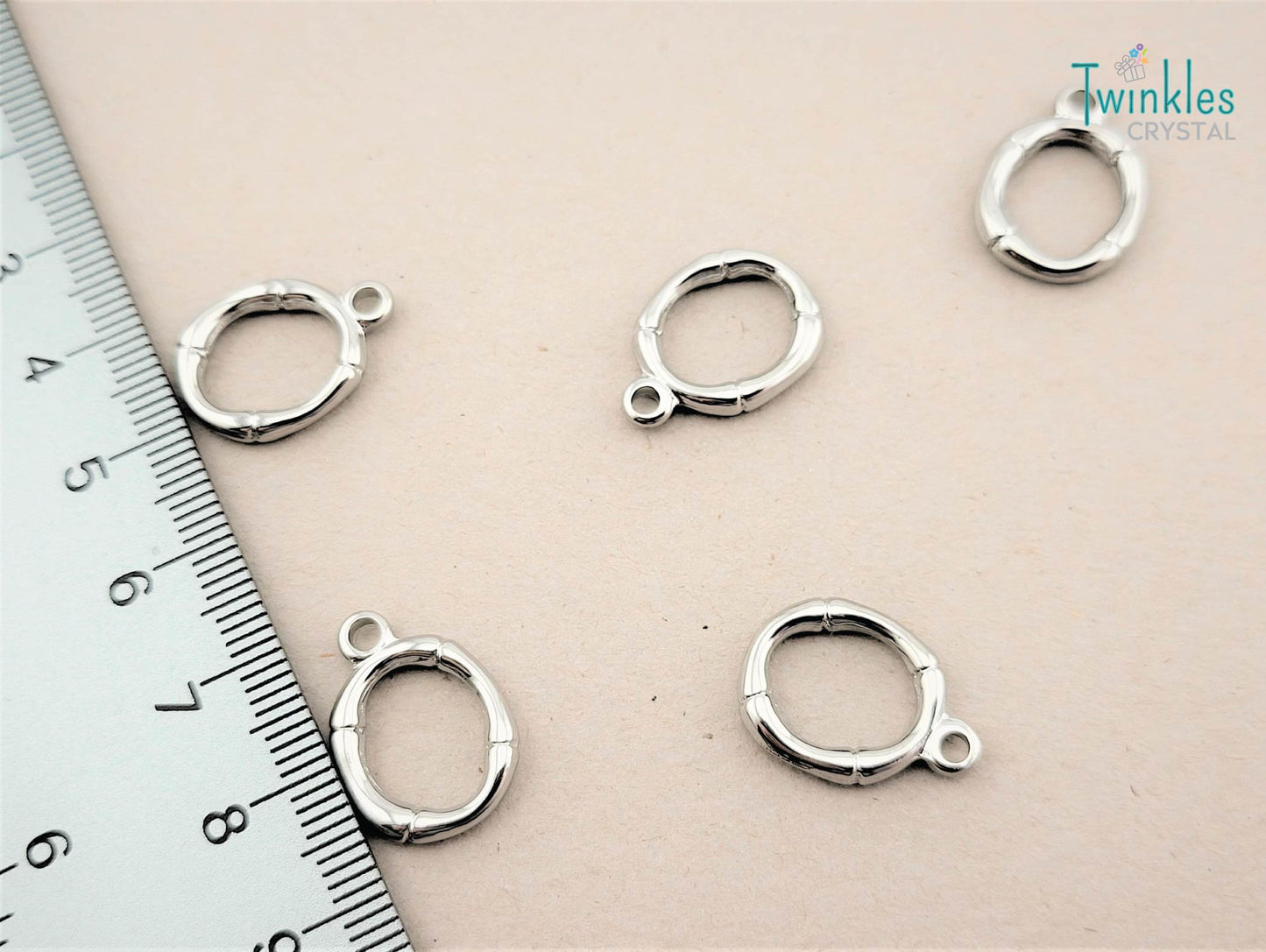 20mm Letter Polished Stainless Steel Pendant Initial Pendant