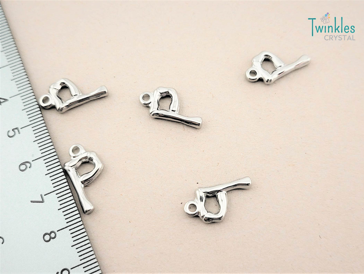 20mm Letter Polished Stainless Steel Pendant Initial Pendant