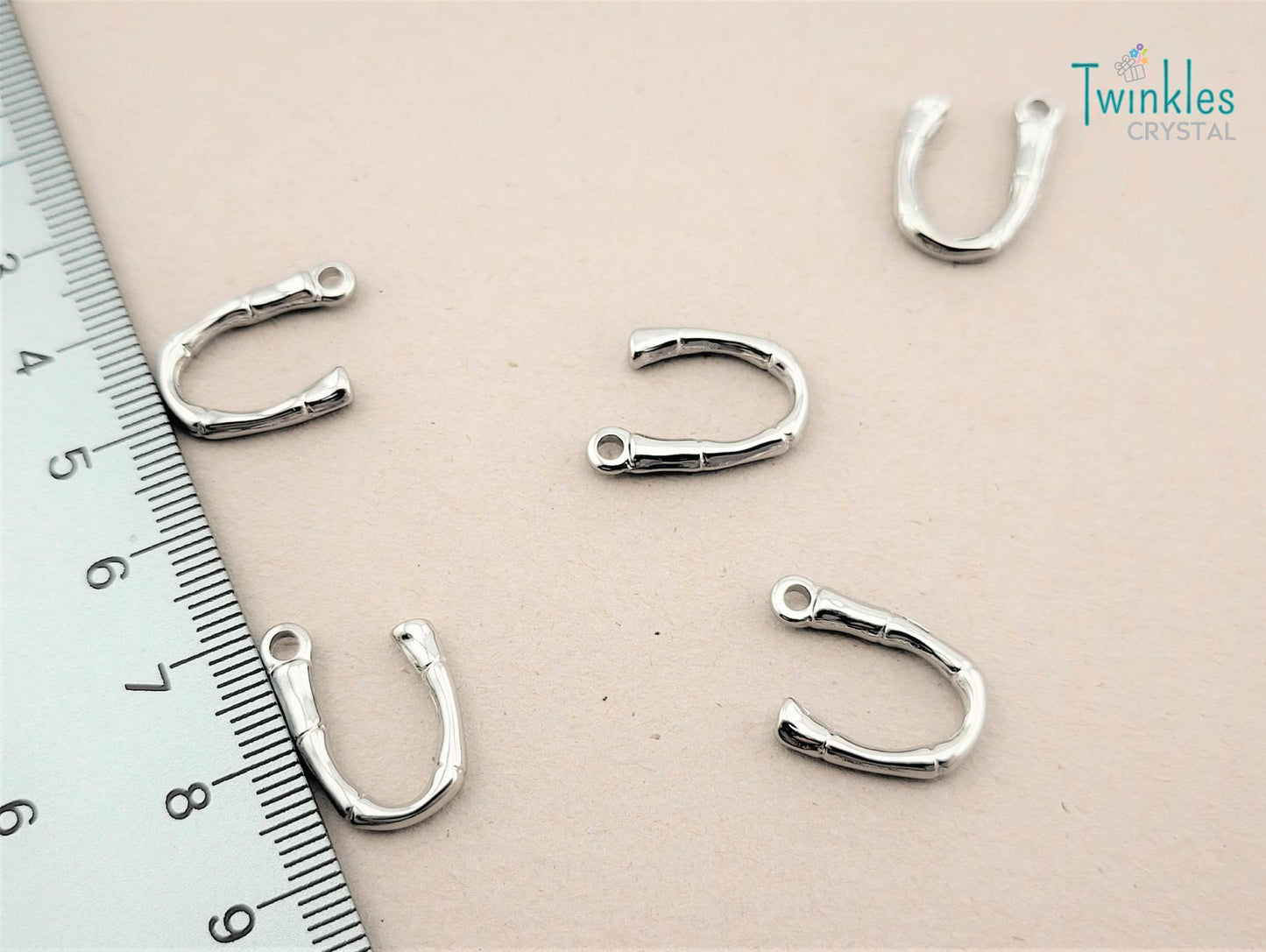 20mm Letter Polished Stainless Steel Pendant Initial Pendant