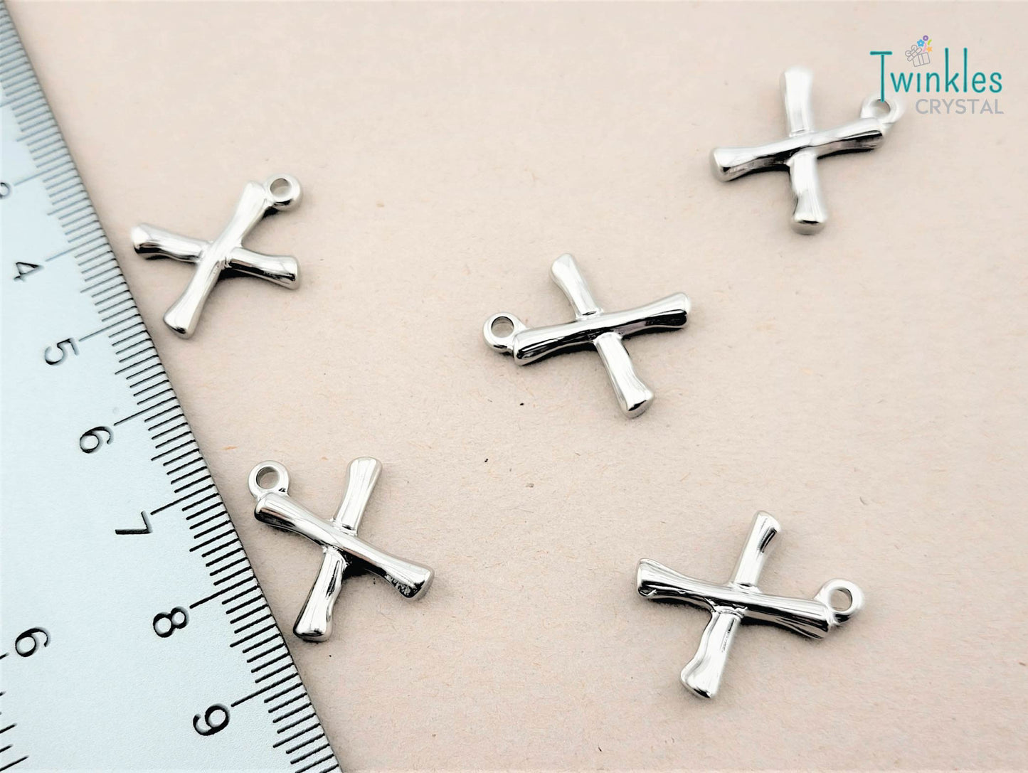 20mm Letter Polished Stainless Steel Pendant Initial Pendant