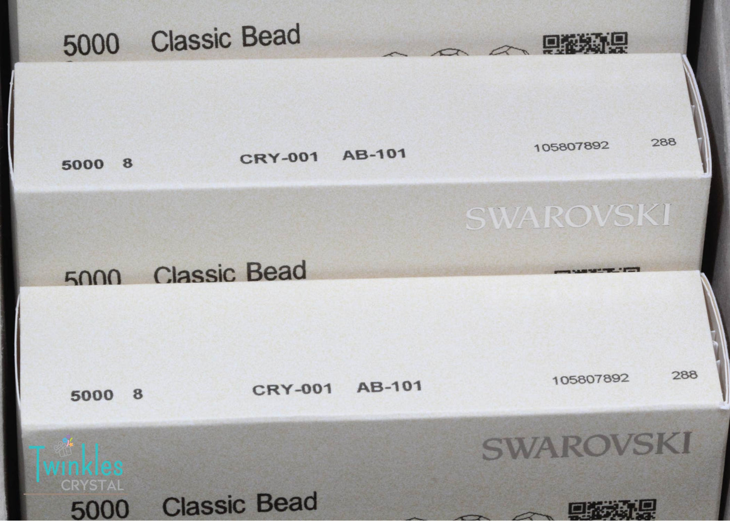 #5000-Crystal AB Swarovski Crystal Round Bead All Sizes
