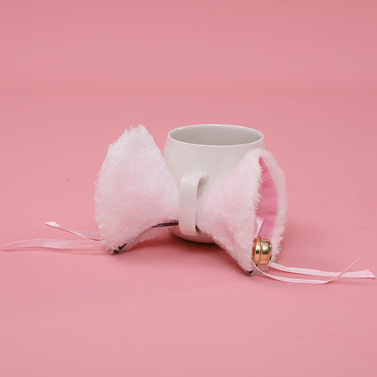 Woolen Funny Cat Ears Hair Clip - Animal Hair Clip