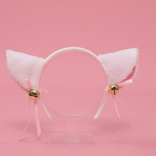 Woolen Funny Mini Cat Ears Hairband - Animal Hairband
