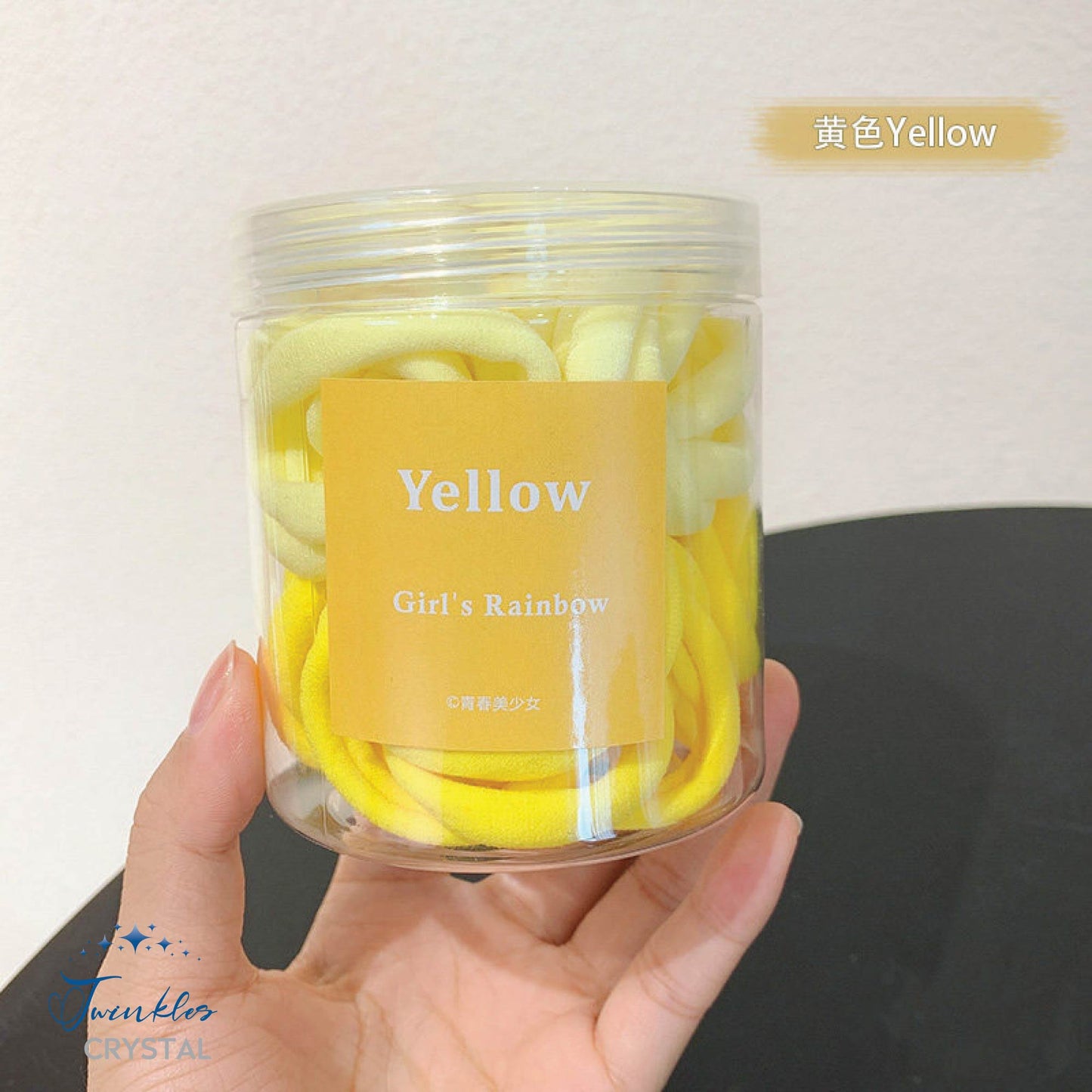 Gift Box Hair Tie High Elastic and Durable Reusable Rubber