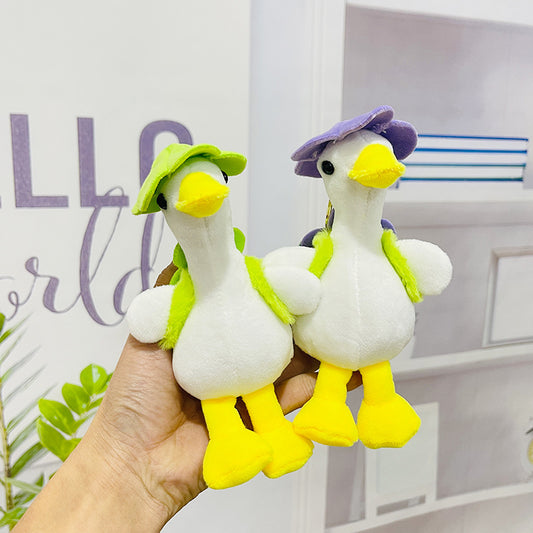 Duck Plush Keychain – Adorable Stuffed Animal Bag Charm Backpack Pendant