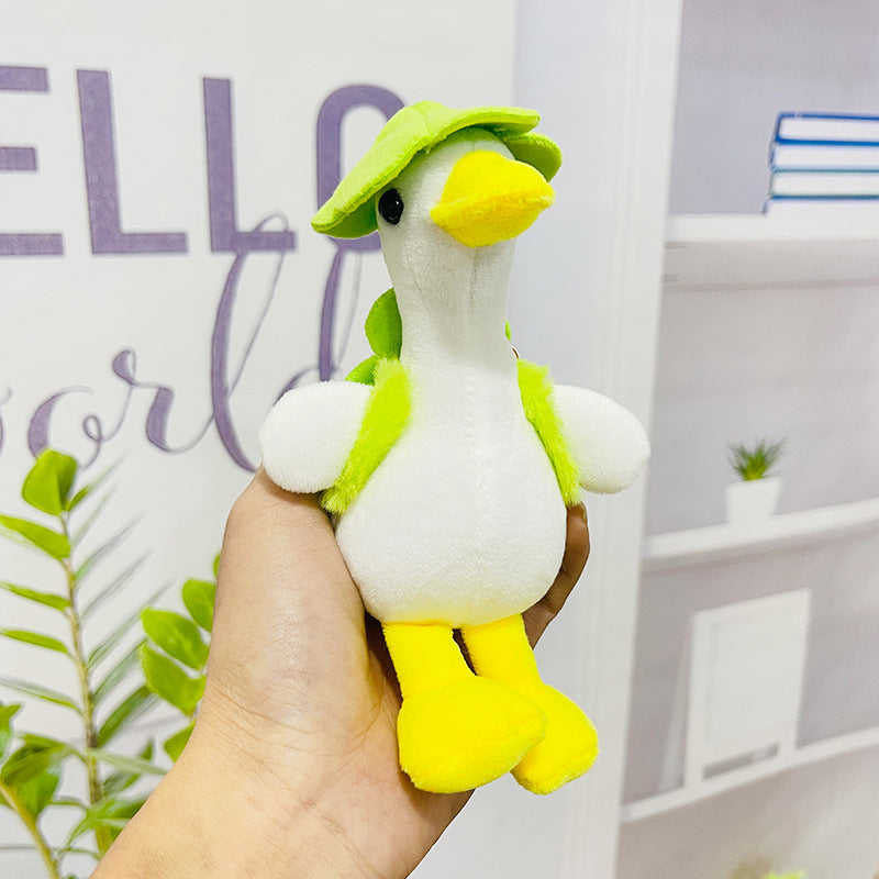Duck Plush Keychain – Adorable Stuffed Animal Bag Charm Backpack Pendant