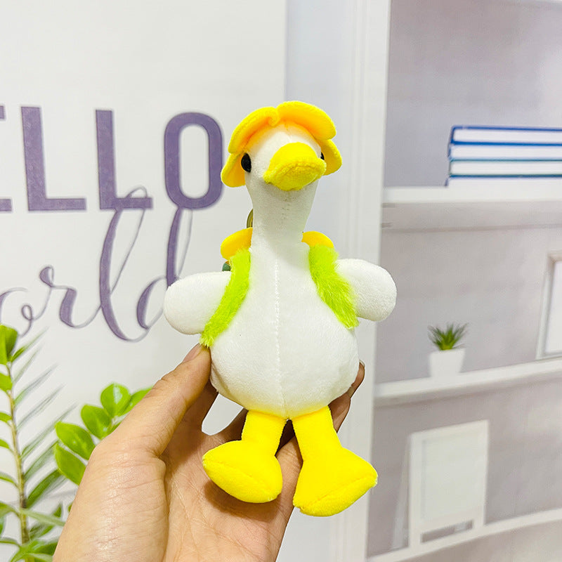 Duck Plush Keychain – Adorable Stuffed Animal Bag Charm Backpack Pendant