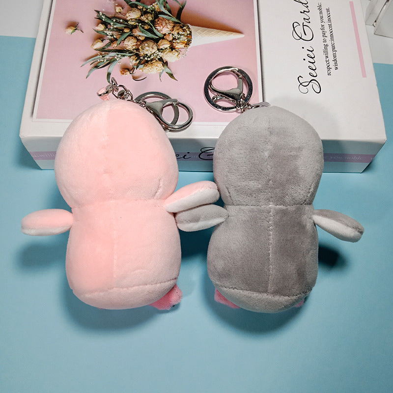 Penguin Plush Keychain – Cute Mini Stuffed Toy Bag Charm