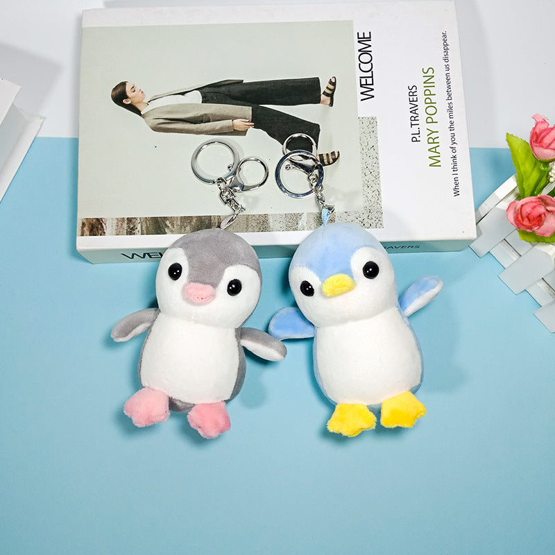 Penguin Plush Keychain – Cute Mini Stuffed Toy Bag Charm