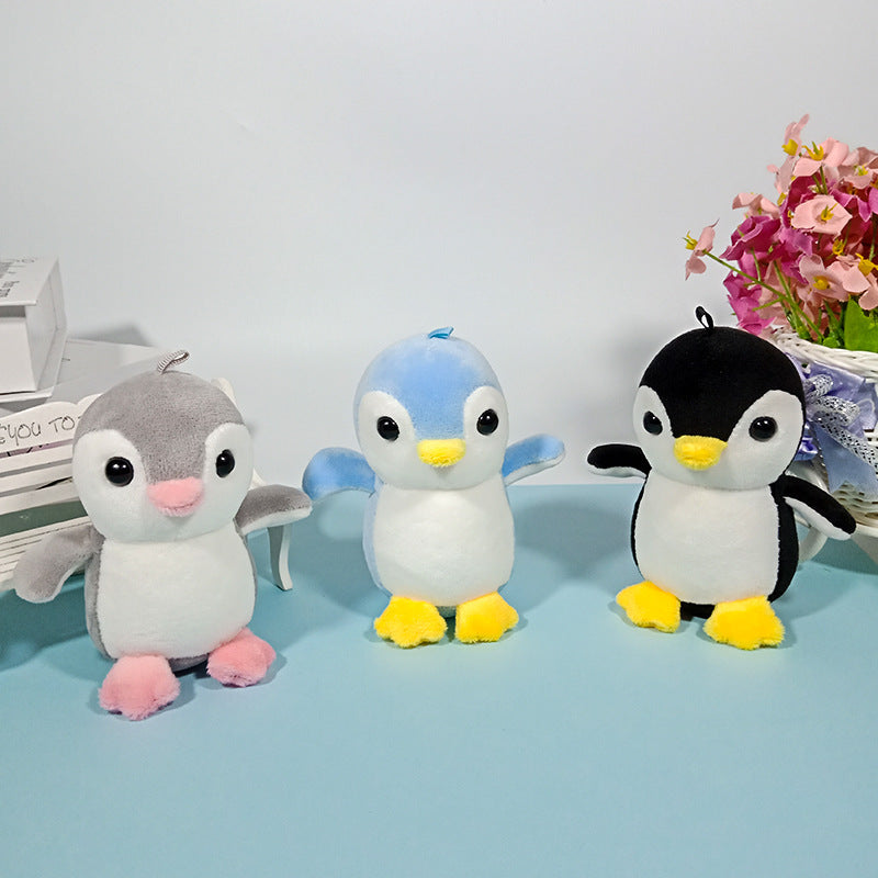 Penguin Plush Keychain – Cute Mini Stuffed Toy Bag Charm