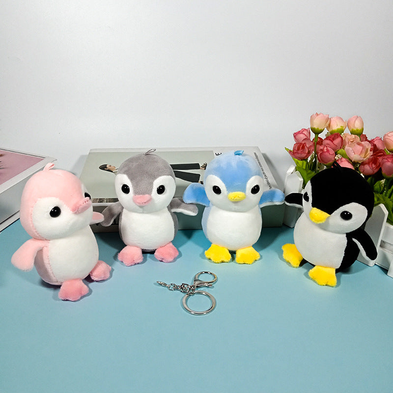 Penguin Plush Keychain – Cute Mini Stuffed Toy Bag Charm