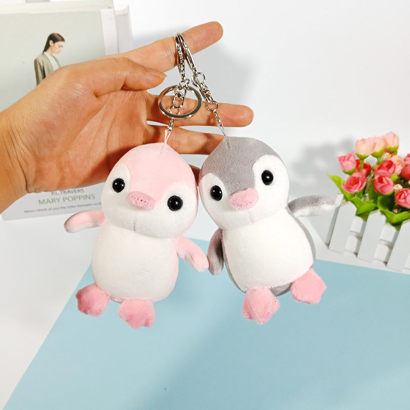 Penguin Plush Keychain – Cute Mini Stuffed Toy Bag Charm