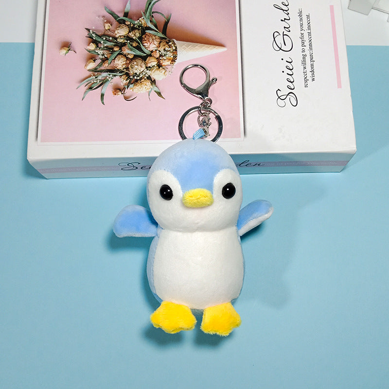 Penguin Plush Keychain – Cute Mini Stuffed Toy Bag Charm