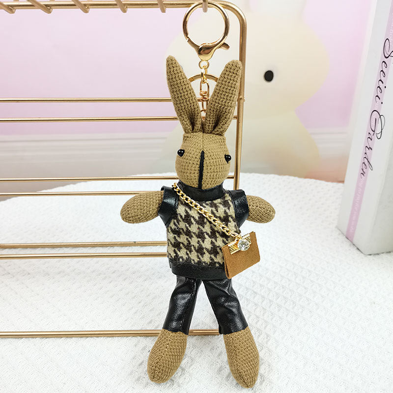 Little Fragrant Rabbit Keychain Pendant Doll Schoolbag Student Gift