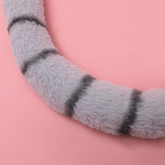 Festival Lemur Ear Headband and Tail Animal Headband