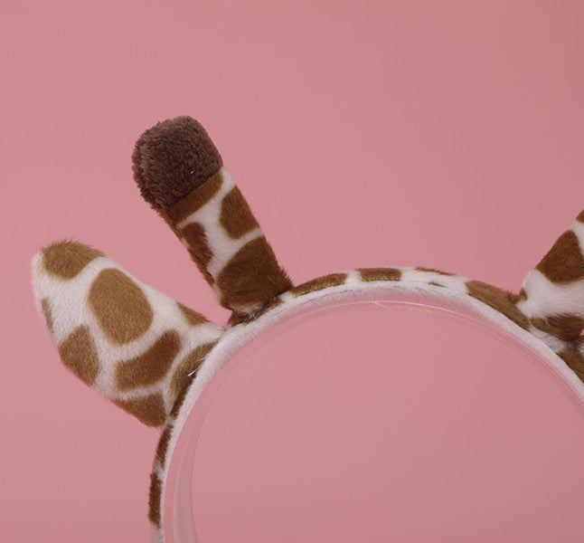 Festival Giraffe Ear Headband and Tail Animal Headband
