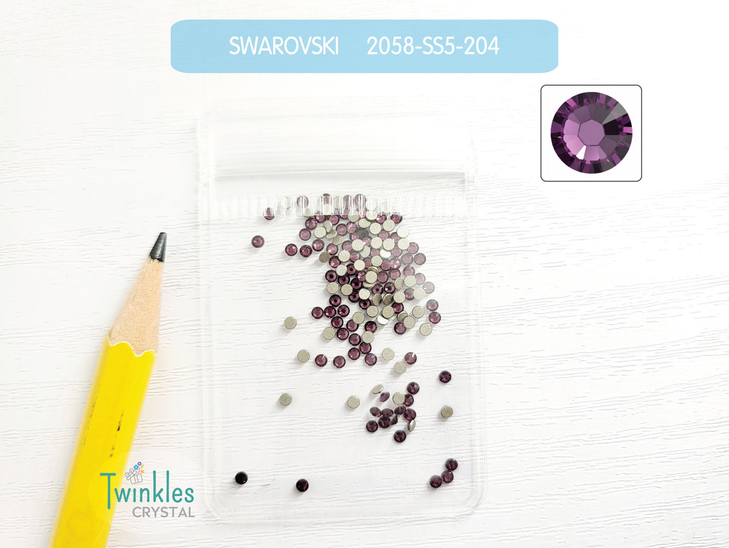 #2058-SS5 - Swarovski Flatback no Hotfix Crystal Picking Color - 144pcs