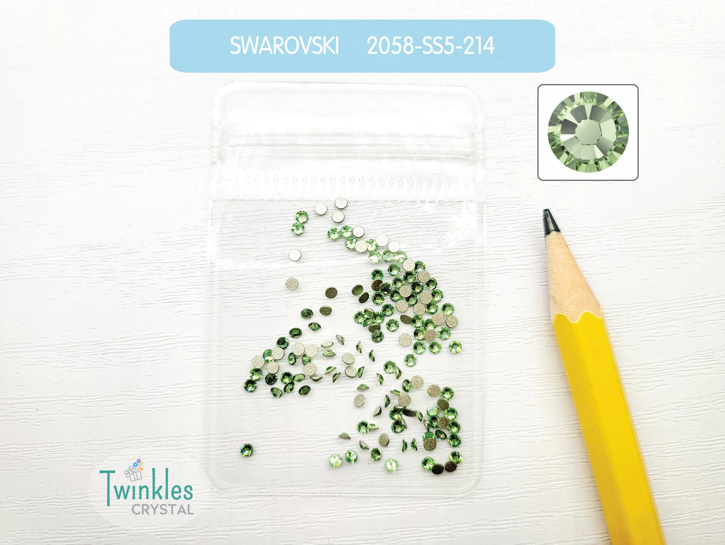 #2058-SS5 - Swarovski Flatback no Hotfix Crystal Picking Color - 144pcs
