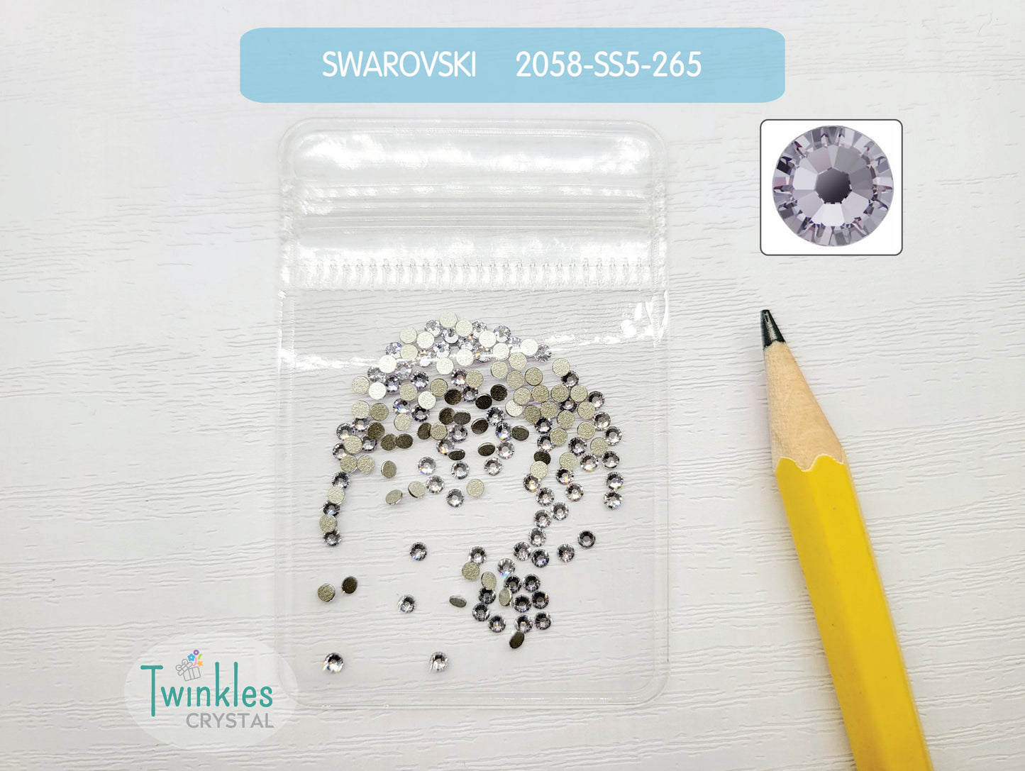 #2058-SS5 - Swarovski Flatback no Hotfix Crystal Picking Color - 144pcs
