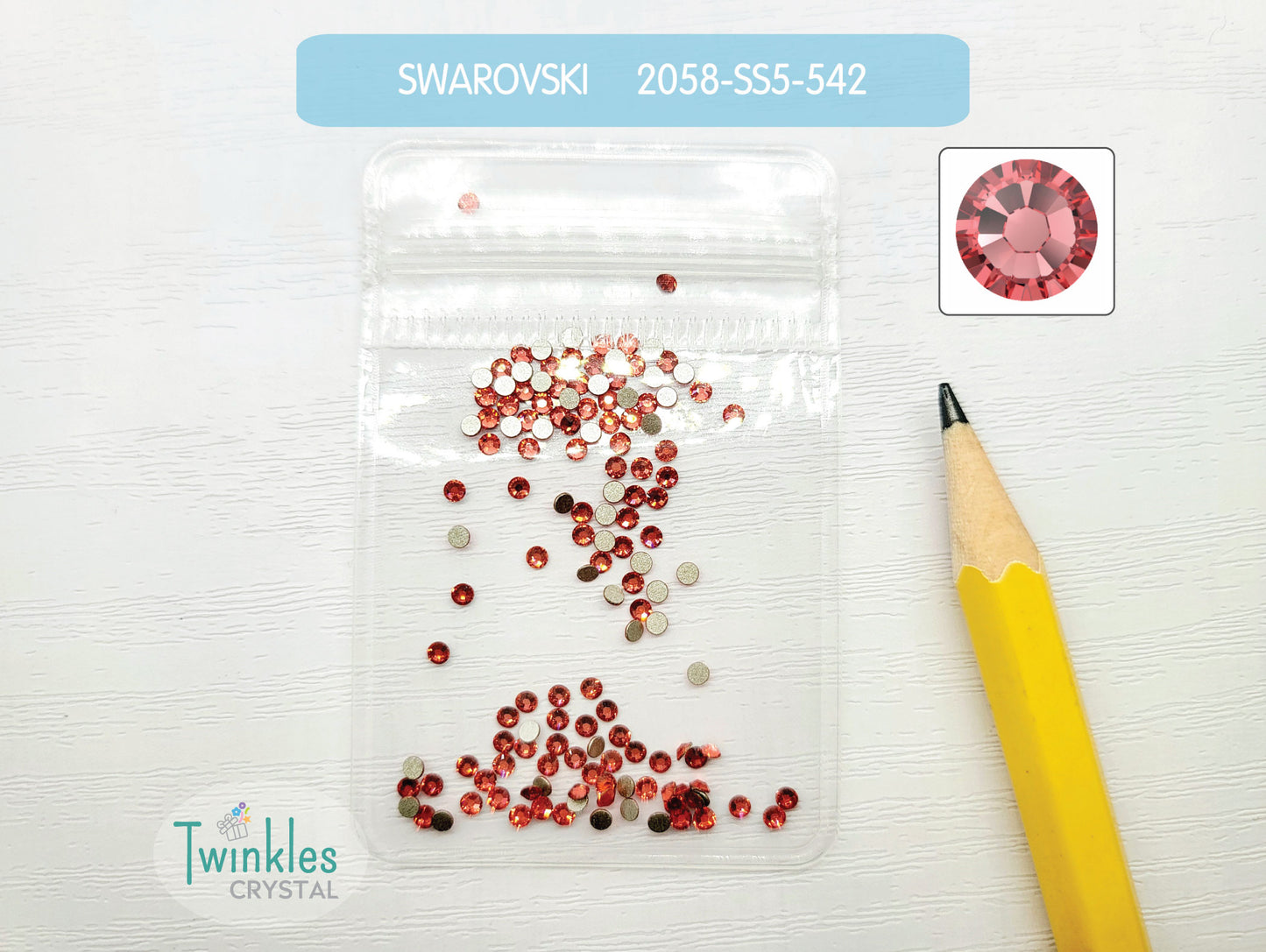 #2058-SS5 - Swarovski Flatback no Hotfix Crystal Picking Color - 144pcs