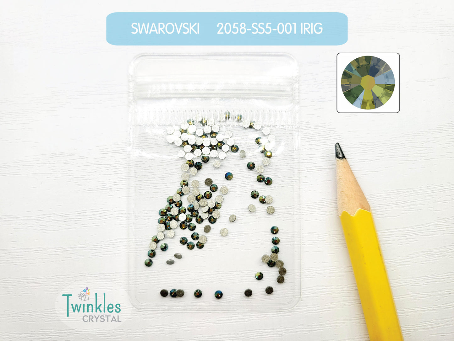 Swarovski flatback crystal SS5