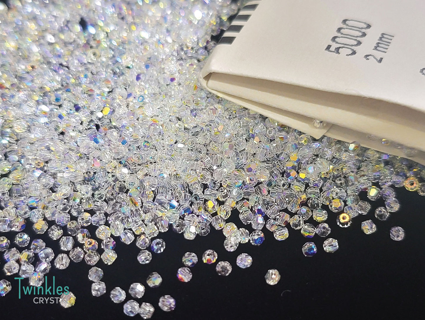 Swarovski Crystal Round Beads #5000-2mm Pick Color