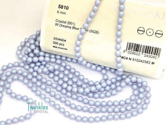 6mm Swarovski Crystal Pearl Imitation Pearl