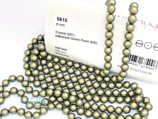 8mm Swarovski Crystal Pearl Imitation Pearl