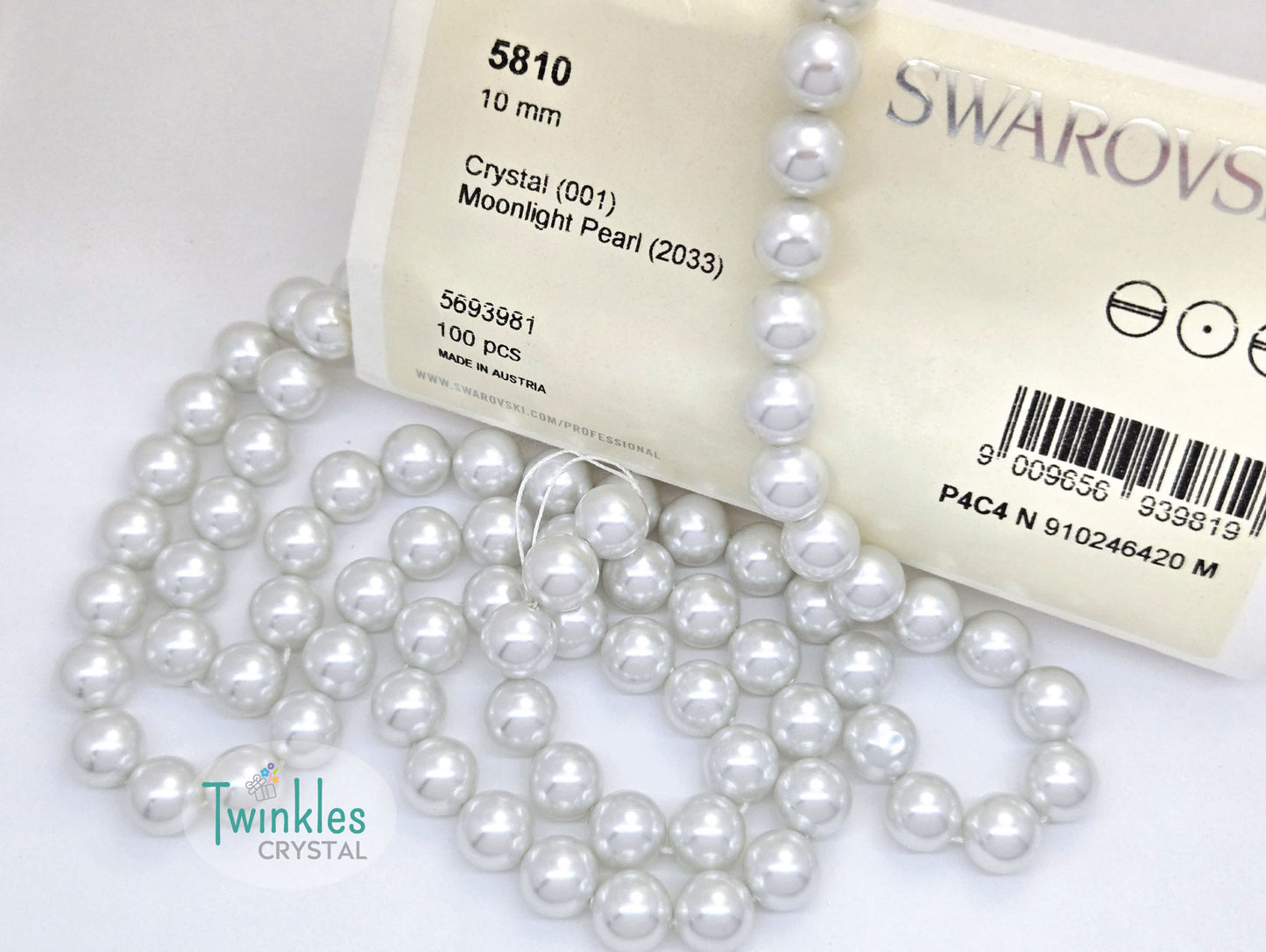 10mm Swarovski Crystal Pearl Imitation Pearl