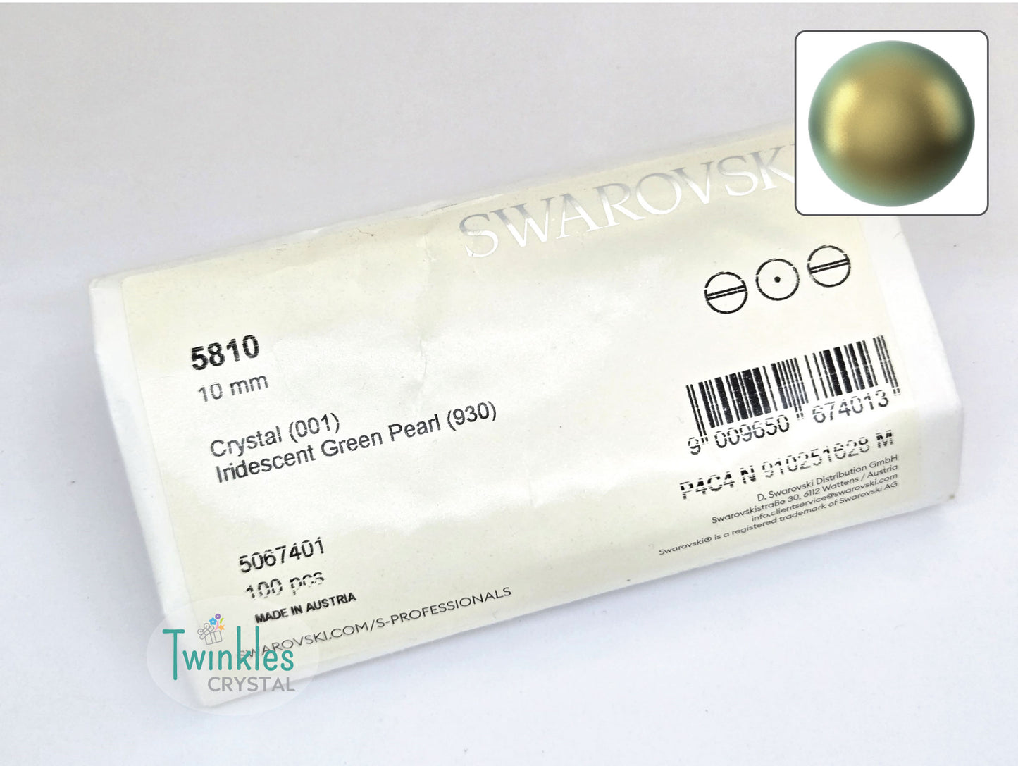 10mm Swarovski Crystal Pearl Imitation Pearl