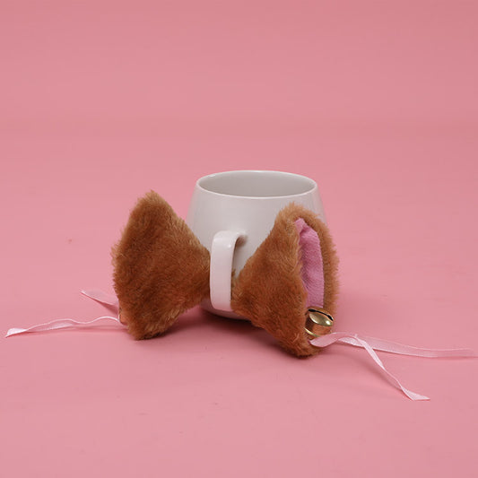 Woolen Funny Cat Ears Hair Clip - Animal Hair Clip