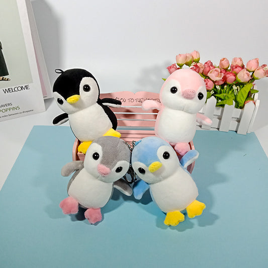 Penguin Plush Keychain – Cute Mini Stuffed Toy Bag Charm
